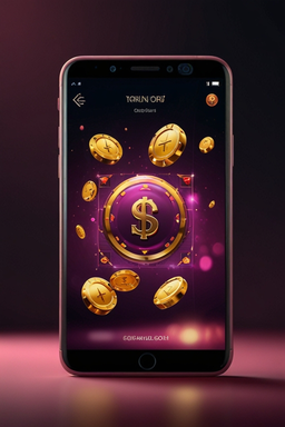 Smartphone mit Casino-App